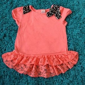 Girls ruffled shirt 6X